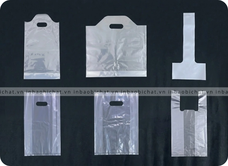 mẫu các loại túi pe seal túi chữ T và túi hột xoài túi xốp đựng ly giá sỉ hcm