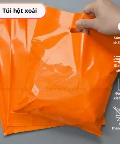 Túi hột xoài màu cam xách tay thực tế phù hợp nhiều mục đích sử dụng