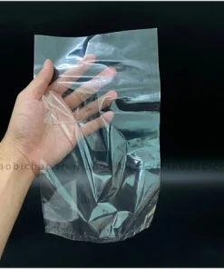 túi pp bóng kính trong suốt chuyên dùng để đựng các loại bánh, kẹo, trái cây sấy, cá khô vì túi có độ trong suốt làm nổi bật sản phẩm bên trong.