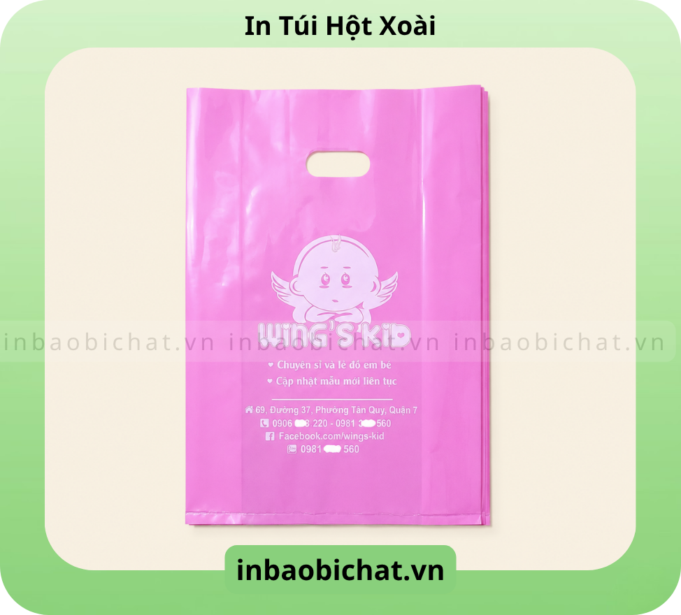 Túi hột xoài có thiết kế sang trọng nên được các shop kinh doanh quần áo thời trang, phụ kiện ưa chuộng
