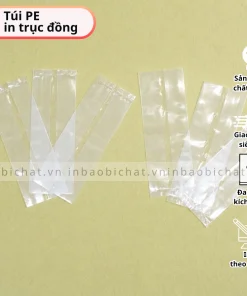 Túi PE trong xếp hông in trục đồng, In túi PE trong xếp hông nhiều màu, Túi PE trong xếp hông đựng thực phẩm khô, in túi pe xếp hông theo yêu cầu, TÚI PE xếp hông MIỆNG BẰNG IN, túi pe xếp hông trong suốt in ấn, in túi pe xếp hông cắt ngang miệng