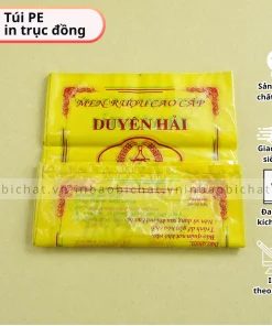 in Túi PE màu vàng, in Túi PE màu đỏ, In túi PE trong nhiều màu, Túi PE trong đựng thực phẩm khô, in túi pe theo yêu cầu, TÚI PE MIỆNG BẰNG IN, túi pe trong suốt in ấn, in túi pe cắt ngang miệng