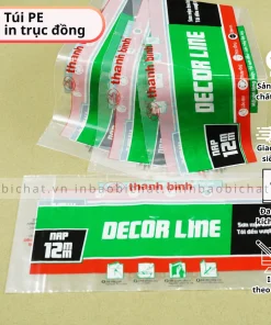 Túi PE trong in trục đồng, Túi PE in nhiều màu, Túi PE trong đựng linh kiện, in túi pe theo yêu cầu, TÚI PE MIỆNG BẰNG IN, túi pe trong suốt in ấn, in túi pe cắt ngang miệng
