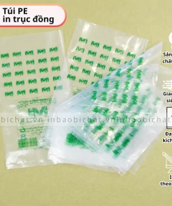Túi PE trong in trục đồng, In túi PE trong nhiều màu, Túi PE trong đựng thực phẩm khô, in túi pe theo yêu cầu, TÚI PE MIỆNG BẰNG IN, túi pe trong suốt in ấn, in túi pe cắt ngang miệng