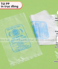 chuyên in trục đồng túi PP đựng bánh tráng đẹp giá rẻ, In túi PP số lượng lớn giá rẻ, số lượng từ 200kg, túi PP đa dạng kiểu dáng, kích thước, in túi PP theo yêu cầu, công ty tnhh bao bì Ngọc Thành 0348255079